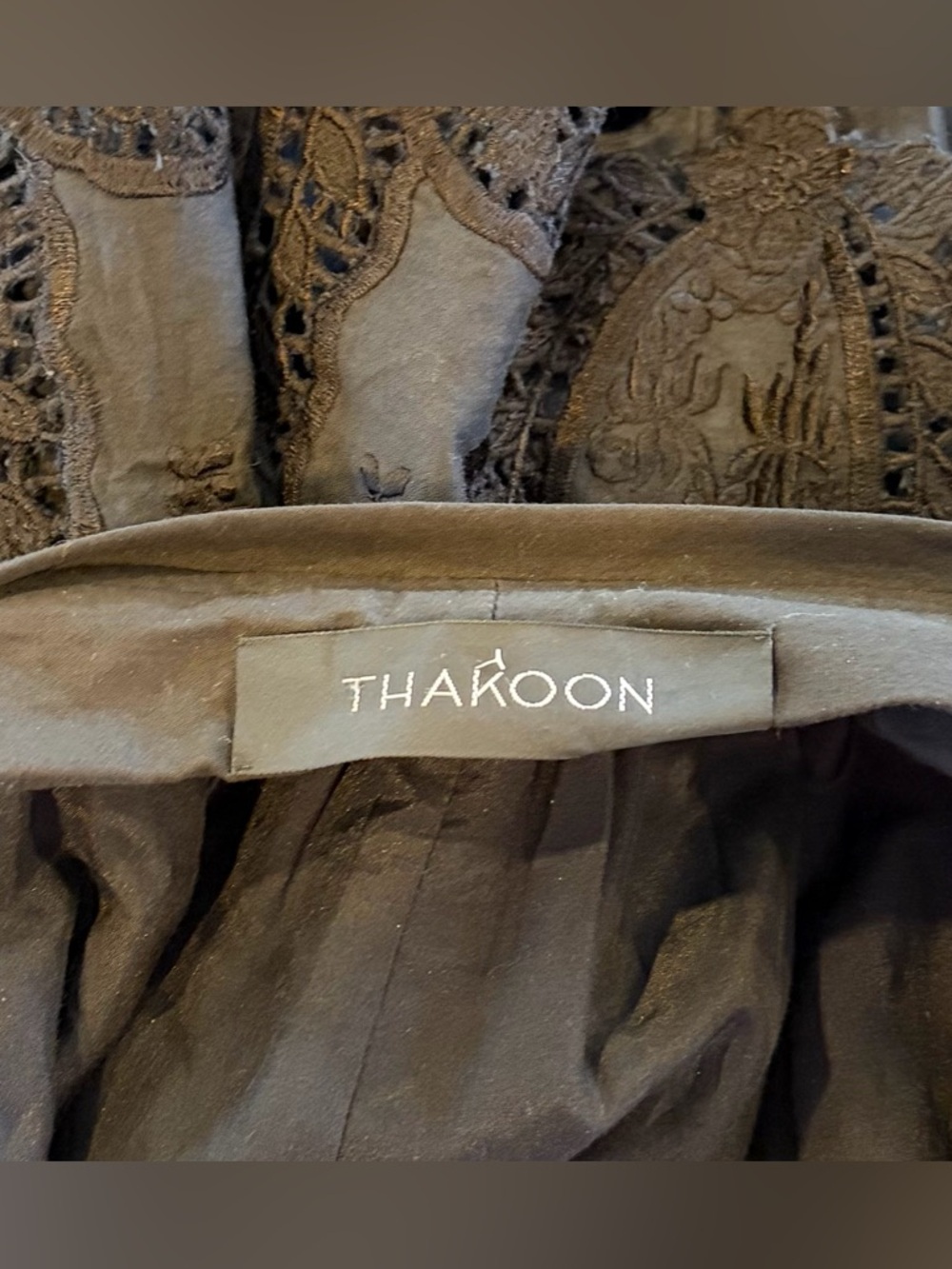 Thakoon cotton silk eyelet skort short size 6 - Picture 8 of 10